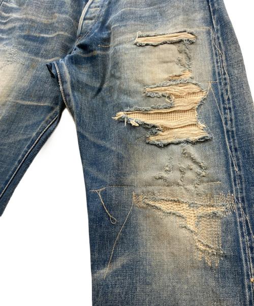 LEVI'S VINTAGE CLOTHING（リーバイス ビンテージ クロージング）LEVI'S VINTAGE CLOTHING (リーバイス ビンテージ クロージング) ダメージ加工デニムパンツ ブルー サイズ:size91㎝(W36 )/L36の古着・服飾アイテム