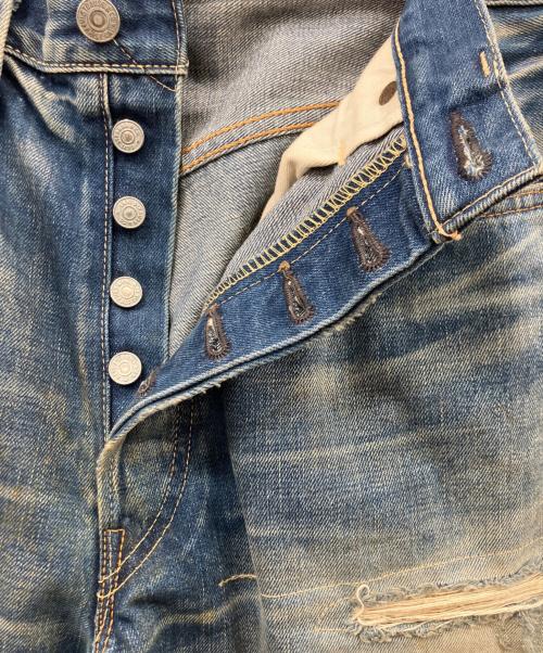 LEVI'S VINTAGE CLOTHING（リーバイス ビンテージ クロージング）LEVI'S VINTAGE CLOTHING (リーバイス ビンテージ クロージング) ダメージ加工デニムパンツ ブルー サイズ:size91㎝(W36 )/L36の古着・服飾アイテム