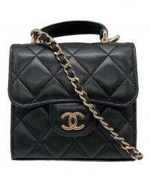 CHANEL（シャネル）の古着「チェーンショルダーバッグ」｜ブラック