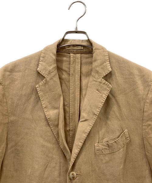 LARDINI（ラルディーニ）LARDINI (ラルディーニ) リネンジャケット ベージュ サイズ:size52の古着・服飾アイテム