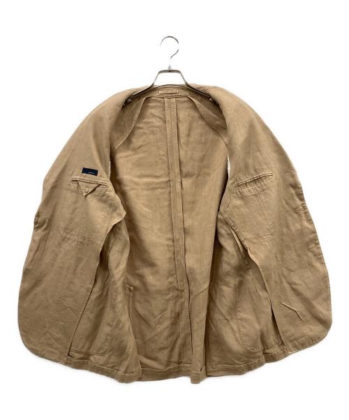 LARDINI（ラルディーニ）LARDINI (ラルディーニ) リネンジャケット ベージュ サイズ:size52の古着・服飾アイテム