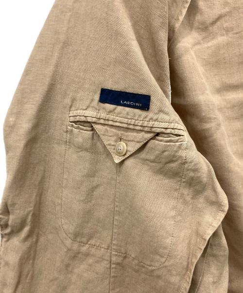 LARDINI（ラルディーニ）LARDINI (ラルディーニ) リネンジャケット ベージュ サイズ:size52の古着・服飾アイテム