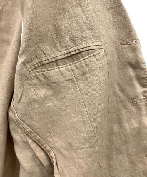 LARDINI（ラルディーニ）LARDINI (ラルディーニ) リネンジャケット ベージュ サイズ:size52の古着・服飾アイテム