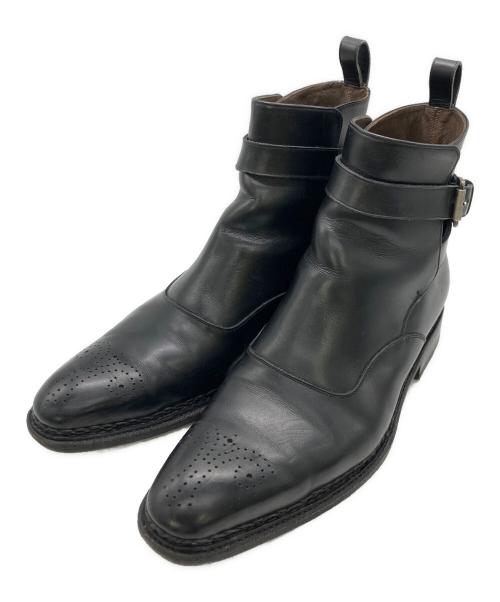MIEERMIN（メルミン）MIEERMIN (メルミン) ショートブーツ ブラック サイズ:size６　1/2の古着・服飾アイテム