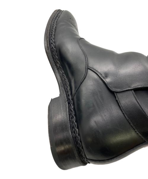 MIEERMIN（メルミン）MIEERMIN (メルミン) ショートブーツ ブラック サイズ:size６　1/2の古着・服飾アイテム