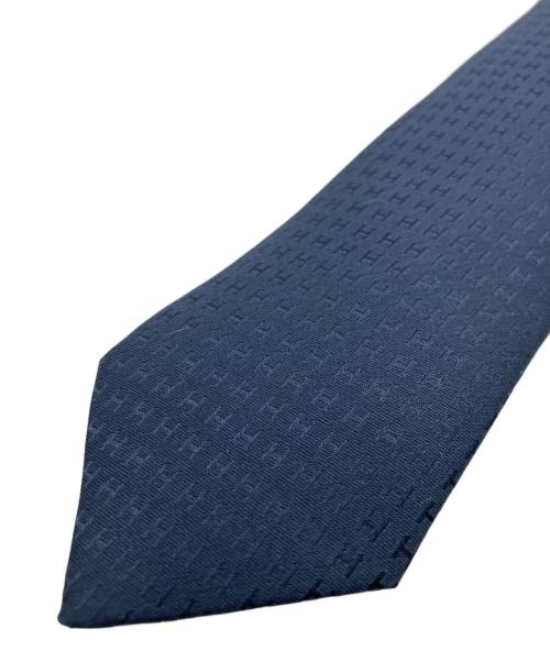 HERMES（エルメス）HERMES (エルメス) ネクタイ ネイビー サイズ:全長145cmの古着・服飾アイテム