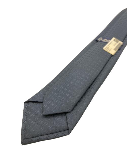 HERMES（エルメス）HERMES (エルメス) ネクタイ ネイビー サイズ:全長145cmの古着・服飾アイテム