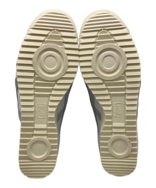 Onitsuka Tiger（オニツカタイガー）Onitsuka Tiger (オニツカタイガー) ローカットスニーカー ホワイト×シルバー サイズ:24.5cm 未使用品の古着・服飾アイテム