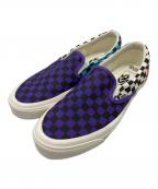VANS×SNSヴァンズ×エスエヌエス）の古着「スリッポン」｜パープル