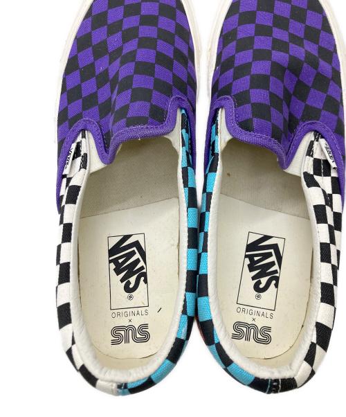 VANS（ヴァンズ）VANS (ヴァンズ) SNS (エスエヌエス) スリッポン パープル サイズ:28cmの古着・服飾アイテム
