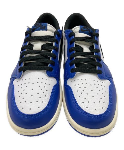 NIKE（ナイキ）NIKE (ナイキ) ローカットスニーカー ホワイト×ブルー サイズ:27.5cm 未使用品の古着・服飾アイテム