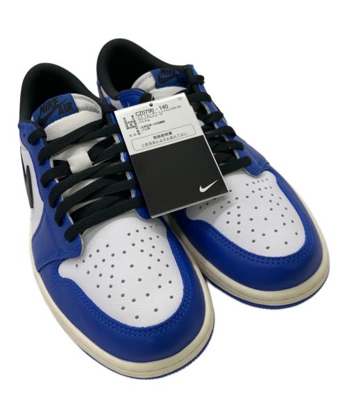 NIKE（ナイキ）NIKE (ナイキ) ローカットスニーカー ホワイト×ブルー サイズ:27.5cm 未使用品の古着・服飾アイテム