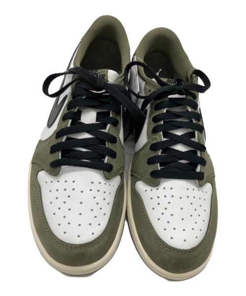 NIKE（ナイキ）NIKE (ナイキ) ローカットスニーカー グリーン×ホワイト サイズ:27.5cmの古着・服飾アイテム