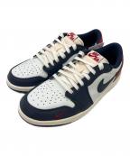 NIKEナイキ）の古着「ローカットスニーカー」｜ネイビー×ホワイト
