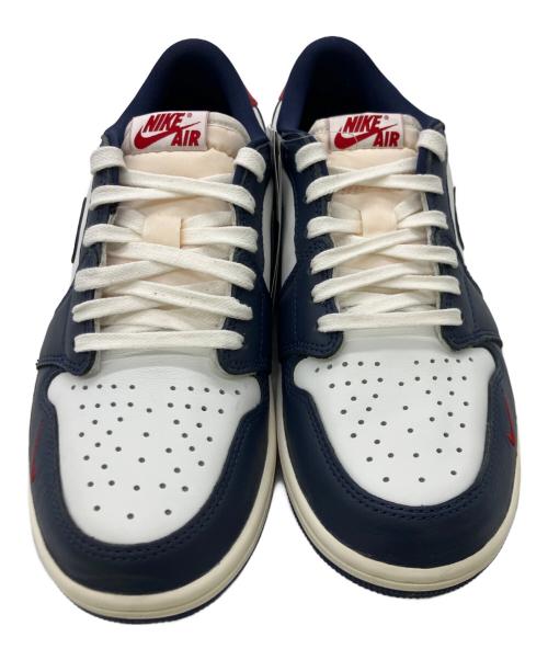 NIKE（ナイキ）NIKE (ナイキ) ローカットスニーカー ネイビー×ホワイト サイズ:27.5cm 未使用品の古着・服飾アイテム
