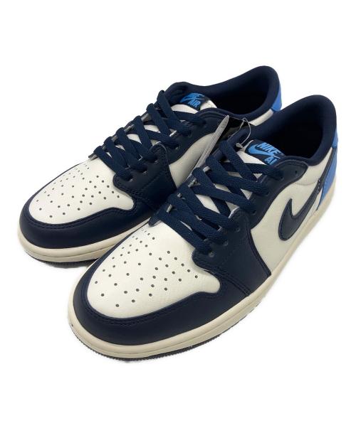 NIKE（ナイキ）NIKE (ナイキ) ローカットスニーカー ネイビー×ホワイト サイズ:27.5cm 未使用品の古着・服飾アイテム