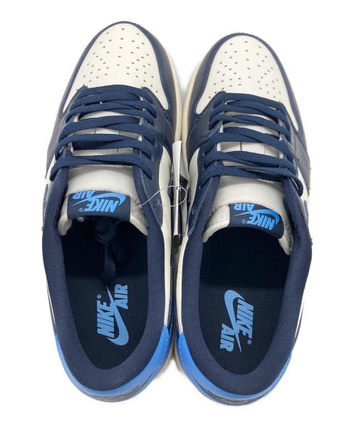 NIKE（ナイキ）NIKE (ナイキ) ローカットスニーカー ネイビー×ホワイト サイズ:27.5cm 未使用品の古着・服飾アイテム