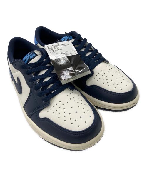NIKE（ナイキ）NIKE (ナイキ) ローカットスニーカー ネイビー×ホワイト サイズ:27.5cm 未使用品の古着・服飾アイテム