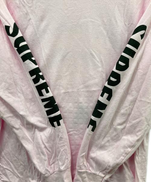 SUPREME（シュプリーム）SUPREME (シュプリーム) 長袖カットソー ピンク サイズ:Mの古着・服飾アイテム