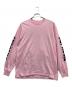 SUPREME（シュプリーム）の古着「長袖カットソー」｜ピンク