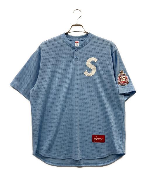 SUPREME（シュプリーム）SUPREME (シュプリーム) ゲームシャツ ブルー サイズ:Mの古着・服飾アイテム