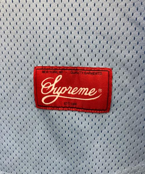 SUPREME（シュプリーム）SUPREME (シュプリーム) ゲームシャツ ブルー サイズ:Mの古着・服飾アイテム