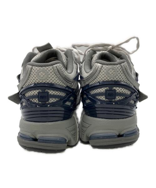NEW BALANCE（ニューバランス）NEW BALANCE (ニューバランス) ローカットスニーカー グレー×ネイビー サイズ:26.5cmの古着・服飾アイテム