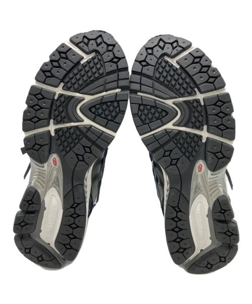 NEW BALANCE（ニューバランス）NEW BALANCE (ニューバランス) ローカットスニーカー グレー×ネイビー サイズ:26.5cmの古着・服飾アイテム