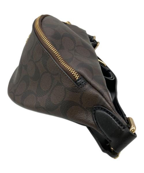COACH（コーチ）COACH (コーチ) ウエストバッグ ブラウンの古着・服飾アイテム