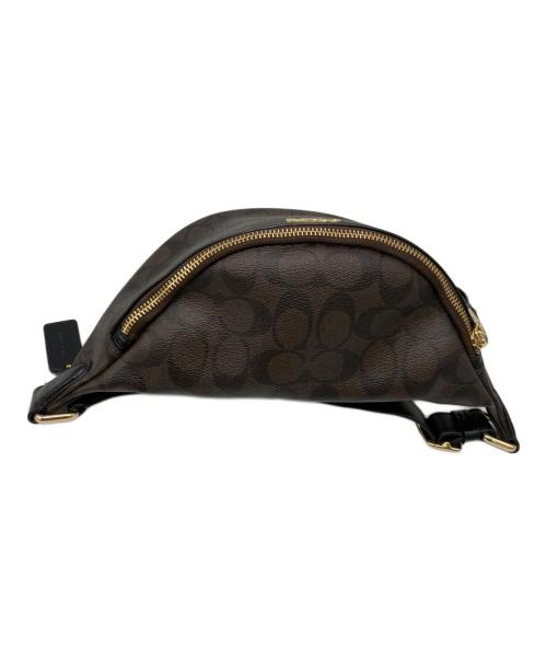 COACH（コーチ）COACH (コーチ) ウエストバッグ ブラウンの古着・服飾アイテム