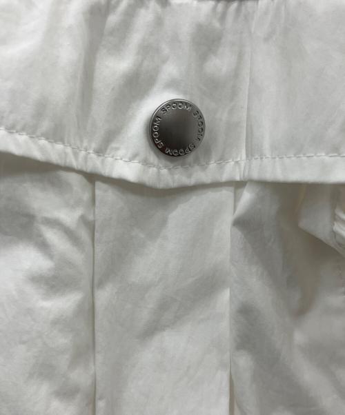 spoom.（スプーム）spoom. (スプーム) ブルゾン ホワイト サイズ:Mの古着・服飾アイテム