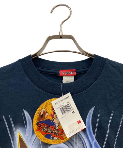 Yu-Gi-Oh!（ユウギオウ）Yu-Gi-Oh! (ユウギオウ) プリントTシャツ ネイビー サイズ:Mの古着・服飾アイテム