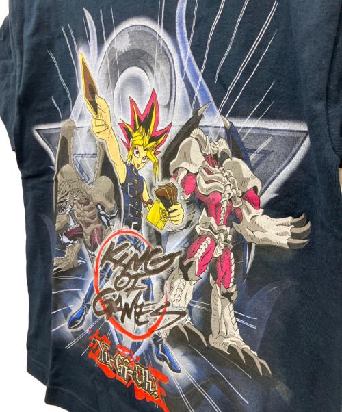 Yu-Gi-Oh!（ユウギオウ）Yu-Gi-Oh! (ユウギオウ) プリントTシャツ ネイビー サイズ:Mの古着・服飾アイテム