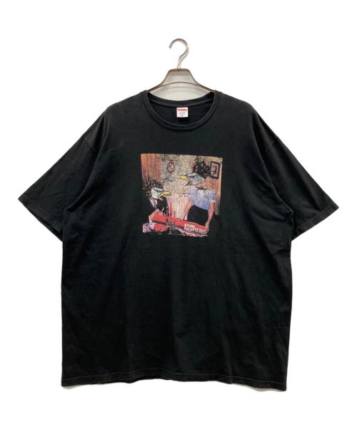 SUPREME（シュプリーム）SUPREME (シュプリーム) ANTIHERO (アンタイヒーロー) 半袖カットソー ブラック サイズ:XXLの古着・服飾アイテム