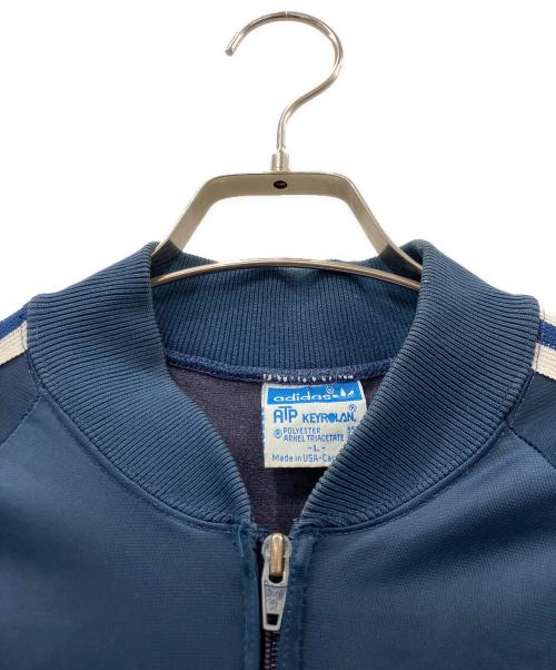 adidas（アディダス）adidas (アディダス) トラックジャケット ネイビー サイズ:Lの古着・服飾アイテム