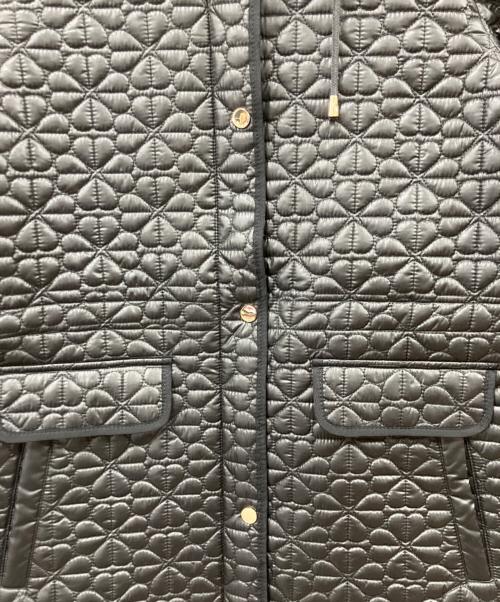Kate Spade（ケイトスペード）Kate Spade (ケイトスペード) キルティングコート ブラック サイズ:Mの古着・服飾アイテム