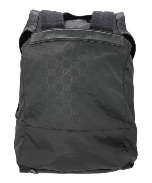 GUCCI（グッチ）GUCCI (グッチ) ナイロンデイパック ブラックの古着・服飾アイテム