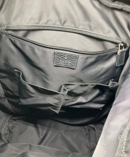 GUCCI（グッチ）GUCCI (グッチ) ナイロンデイパック ブラックの古着・服飾アイテム