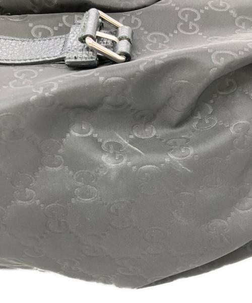 GUCCI（グッチ）GUCCI (グッチ) ナイロンデイパック ブラックの古着・服飾アイテム