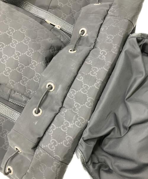 GUCCI（グッチ）GUCCI (グッチ) ナイロンデイパック ブラックの古着・服飾アイテム