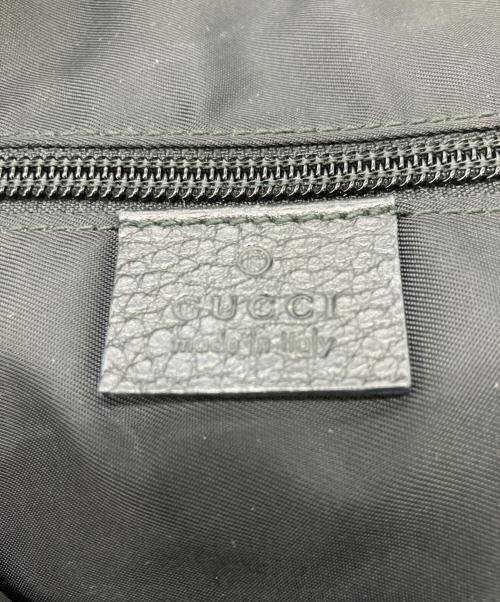 GUCCI（グッチ）GUCCI (グッチ) ナイロンデイパック ブラックの古着・服飾アイテム