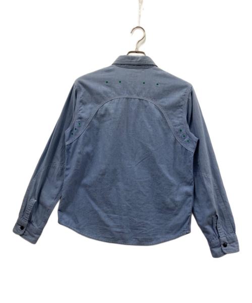 TENDERLOIN（テンダーロイン）TENDERLOIN (テンダーロイン) 長袖シャツ スカイブルー サイズ:Sの古着・服飾アイテム
