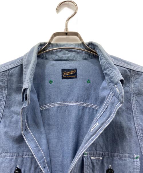 TENDERLOIN（テンダーロイン）TENDERLOIN (テンダーロイン) 長袖シャツ スカイブルー サイズ:Sの古着・服飾アイテム