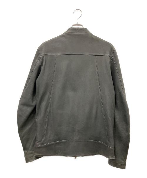 ripvanwinkle（リップヴァンウィンクル）ripvanwinkle (リップヴァンウィンクル) シングルライダースジャケット ブラック サイズ:size５　の古着・服飾アイテム