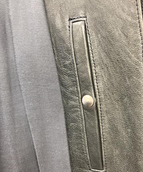 ripvanwinkle（リップヴァンウィンクル）ripvanwinkle (リップヴァンウィンクル) シングルライダースジャケット ブラック サイズ:size５　の古着・服飾アイテム