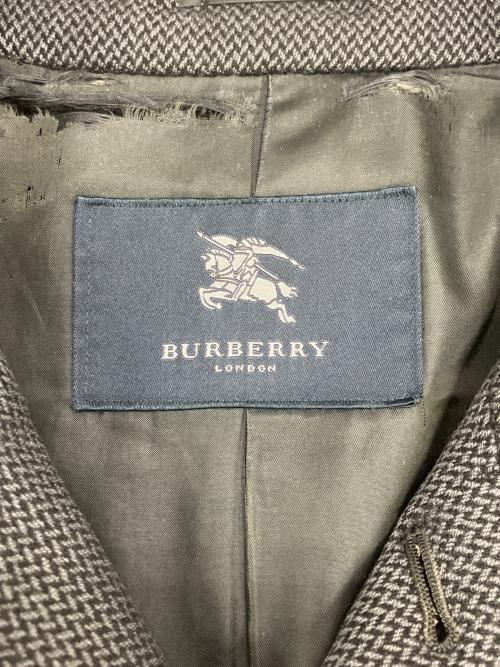 BURBERRY LONDON（バーバリーロンドン）BURBERRY LONDON (バーバリーロンドン) ロングコート ブラック サイズ:不明の古着・服飾アイテム