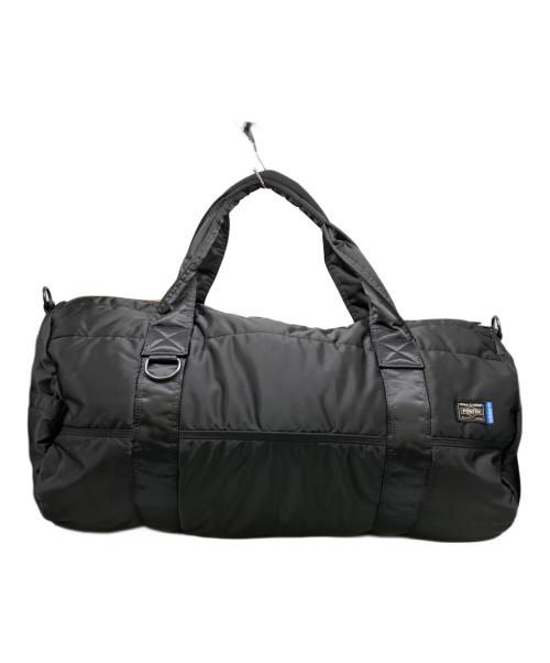 PORTER（ポーター）PORTER (ポーター) adidas (アディダス) ボストンバッグ ブラックの古着・服飾アイテム