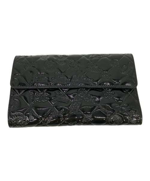 CHANEL（シャネル）CHANEL (シャネル) 長財布 ブラックの古着・服飾アイテム