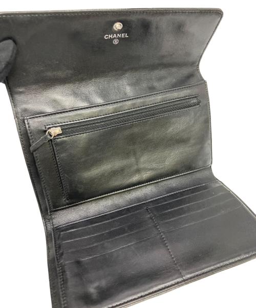 CHANEL（シャネル）CHANEL (シャネル) 長財布 ブラックの古着・服飾アイテム