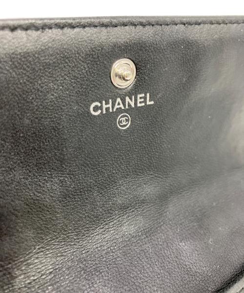 CHANEL（シャネル）CHANEL (シャネル) 長財布 ブラックの古着・服飾アイテム